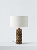 John Lewis Kollur wood table lamp, imported from the UK