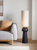 John Lewis ceramic floor lamp black large, UK version