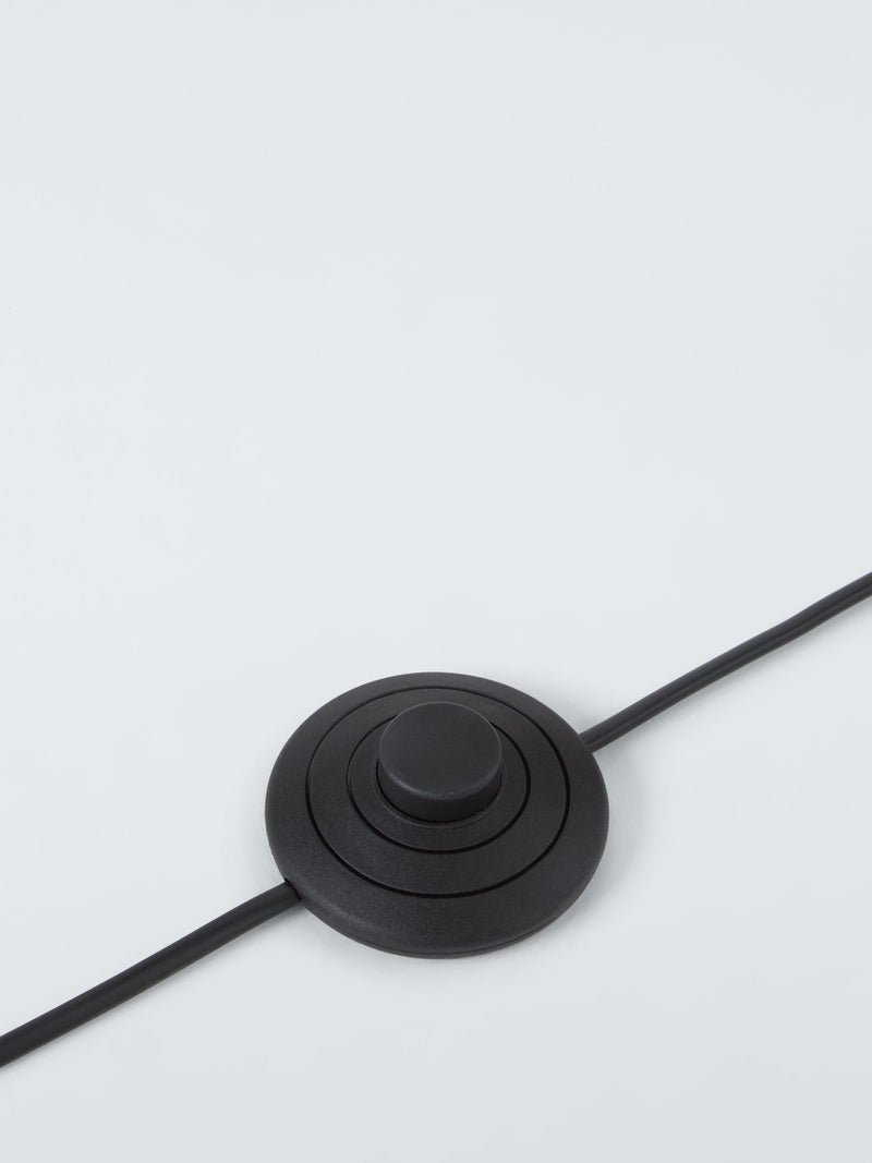 John Lewis ceramic floor lamp black large, UK version