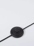 John Lewis ceramic floor lamp black large, UK version