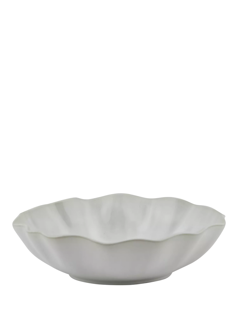 Neptune stoneware pasta bowl white 22.5cm British brand