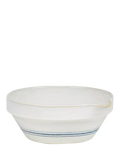 Neptune Melbury medium mixing bowl natural navy, imported from the UK