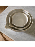 Neptune Melbury medium mixing bowl natural navy, imported from the UK