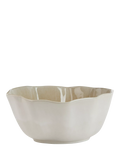 Neptune organic ruffled stoneware salad bowl 26.5cm (British brand)
