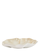 John Lewis Neptune Sennen Round Stoneware Serving Platter, 39cm, White- Buy online at McGrocer
