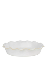 John Lewis Neptune Bramley Stoneware Pie Dish 26.7cm White- Buy online at McGrocer