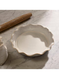 Neptune Bramley stoneware pie dish 26.7cm - British product
