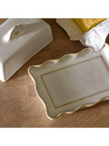 Neptune Bramley stoneware butter dish natural speckled - British product