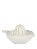 Neptune Bramley stoneware lemon squeezer, imported from the UK