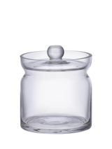 John Lewis Neptune Wingfield Small Glass Jar, Clear- Buy online at McGrocer