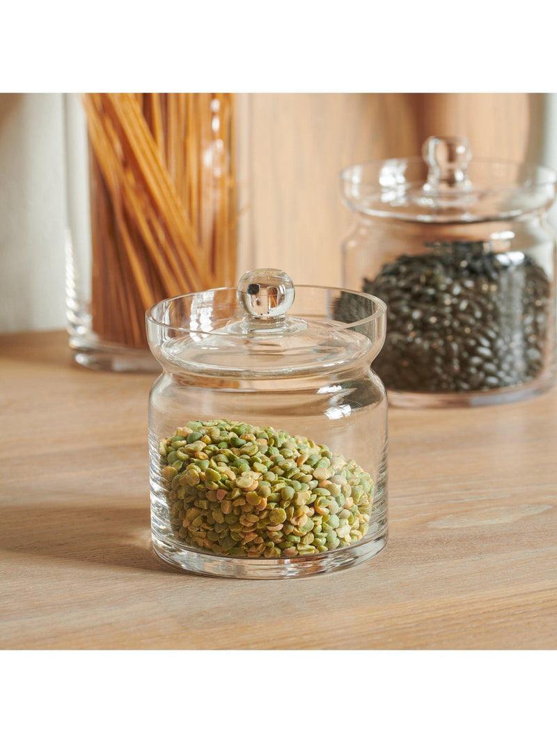 Neptune Wingfield small glass jar clear storage (British brand)