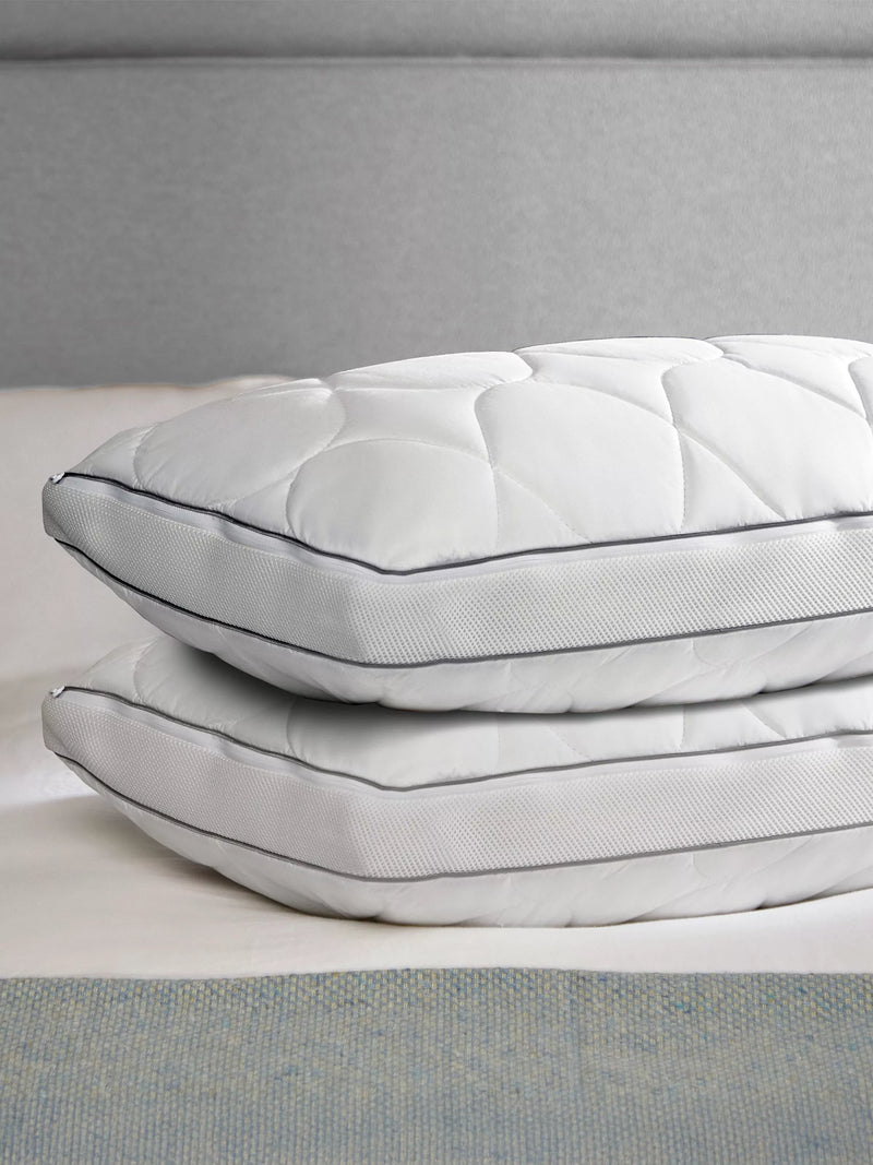 Sealy Airflow memory foam standard pillow pair, UK version