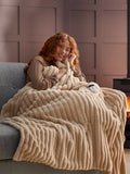 Silentnight Faux Fur Heated Throw 120 x 160cm