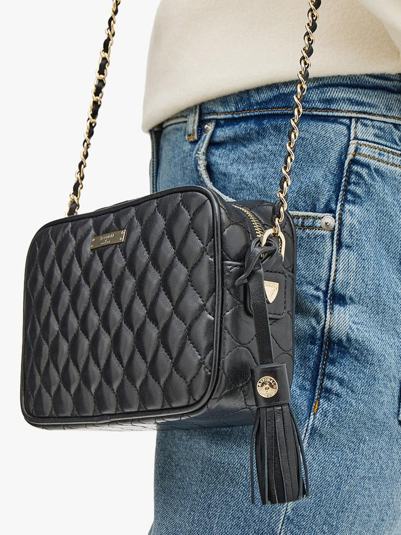 Aspinal of London Alice crossbody camera bag (British brand)