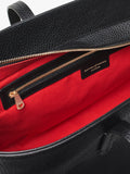 Aspinal of London East West leather tote bag black - British product