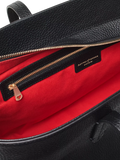 Aspinal of London East West leather tote bag black - British product