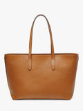 Aspinal of London East West Leather Tote Bag in Tan - British product