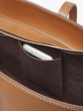 Aspinal of London East West Leather Tote Bag in Tan - British product