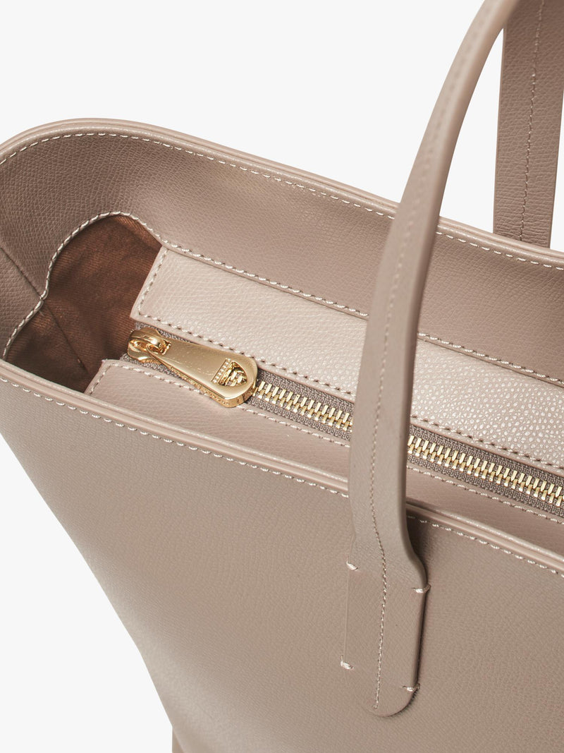 Aspinal of London East West leather tote bag, British brand