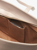 Aspinal of London East West leather tote bag, British brand