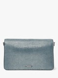 Aspinal of London Eliza croc leather clutch bag - British product