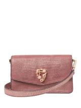 John Lewis Aspinal of London Eliza Leather Clutch Bag, Cassis- Buy online at McGrocer
