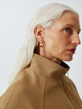 John Lewis double overlapped hoop earrings - British product