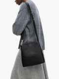 Radley Dukes Place quilted medium cross body bag black leather - British product