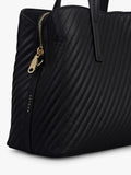 Radley Dukes Place black quilted grab bag, imported from the UK