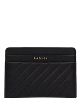 John Lewis Radley Dukes Place Quilted Leather Card Holder, Black- Buy online at McGrocer