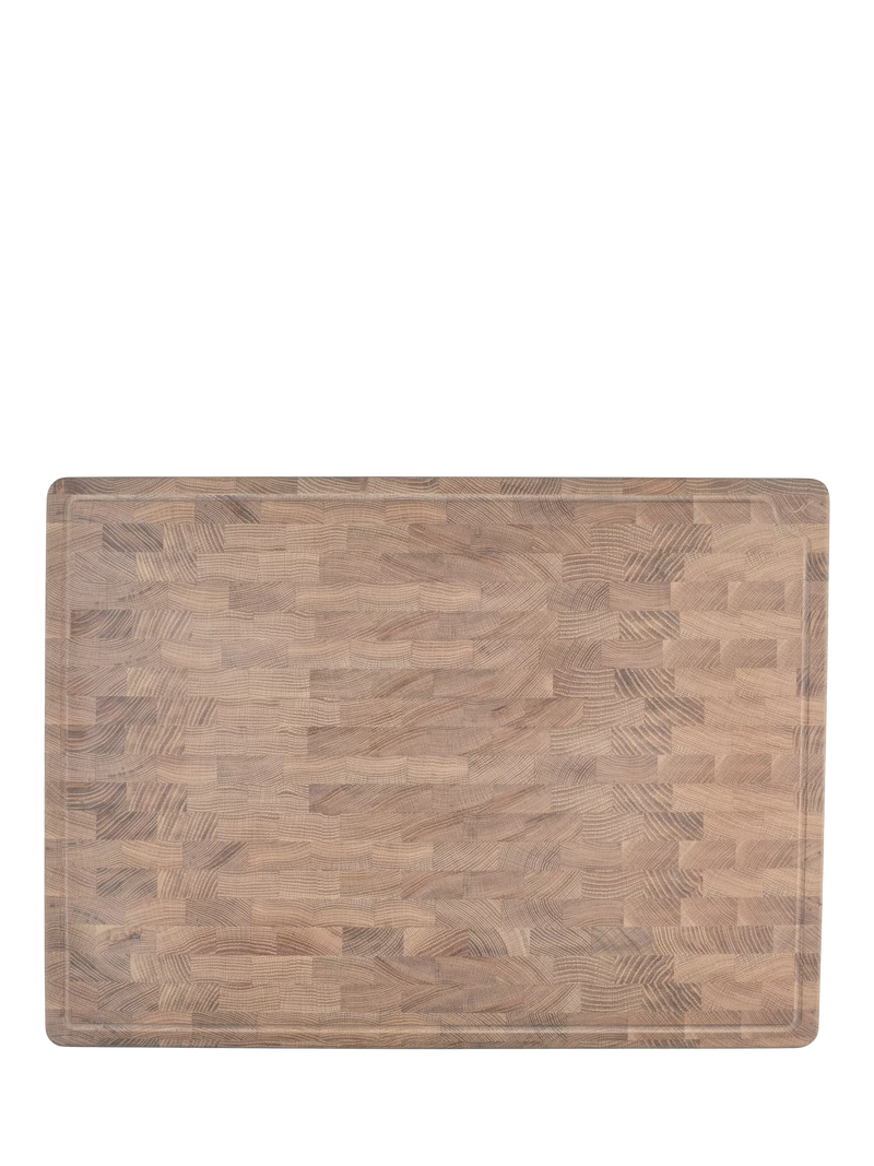 Neptune Orford end-grain oak chopping board 70cm - British product