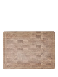 Neptune solid end-grain oak chopping board 55cm - British product