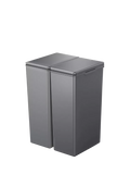 EKO twin touch waste bin grey 30L, imported from the UK
