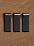 Dowsing & Reynolds antique brass triple rocker switch (British brand)