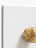 Dowsing & Reynolds single soft white dimmer switch, UK version