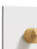 Dowsing & Reynolds single soft white dimmer switch, UK version