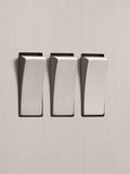 Dowsing & Reynolds triple rocker switch soft silver, imported from the UK