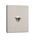 Dowsing & Reynolds Soft Silver Single Toggle Switch