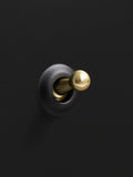 Dowsing & Reynolds matt black toggle switch, imported from the UK