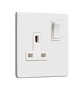 Dowsing & Reynolds off white socket, white insert, UK version