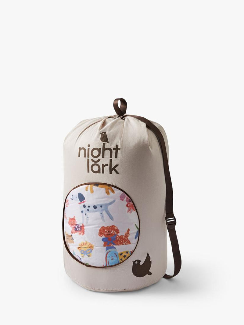 Night Lark Happy Dogs sherpa throw 200x135cm, imported from the UK