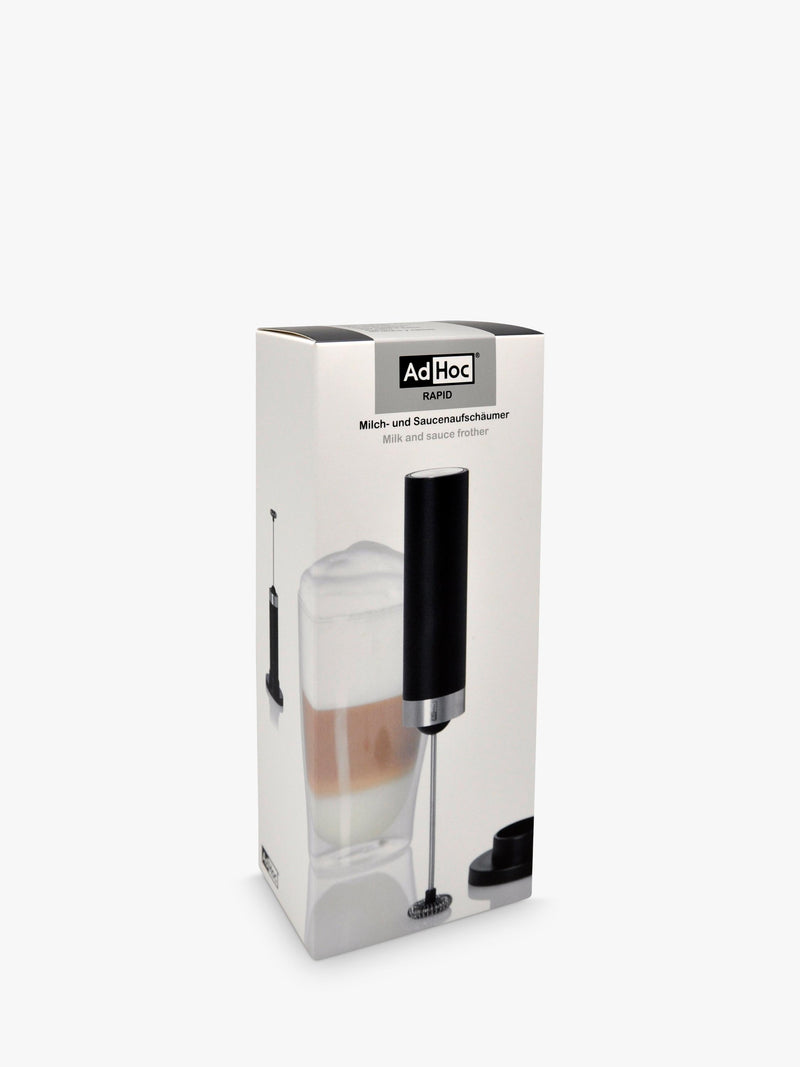 AdHoc milk and sauce frother black - imported from the UK