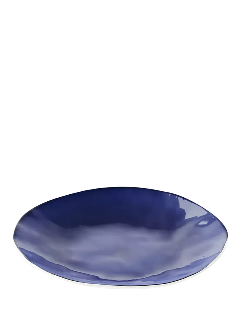 Guzzini dinner plate blue 27cm, UK version