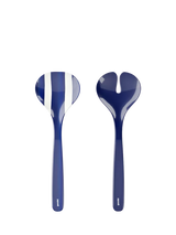 John Lewis Guzzini Riviera Blue Melamine Picnic Salad Servers, Set of 2- Buy online at McGrocer