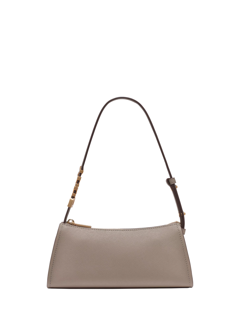 DKNY Avril leather shoulder bag 26cm, imported from the UK