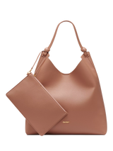John Lewis DKNY Paula Faux Leather Hobo Handbag- Buy online at McGrocer