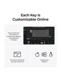 Keychron K2 HE wireless magnetic keyboard black - British product