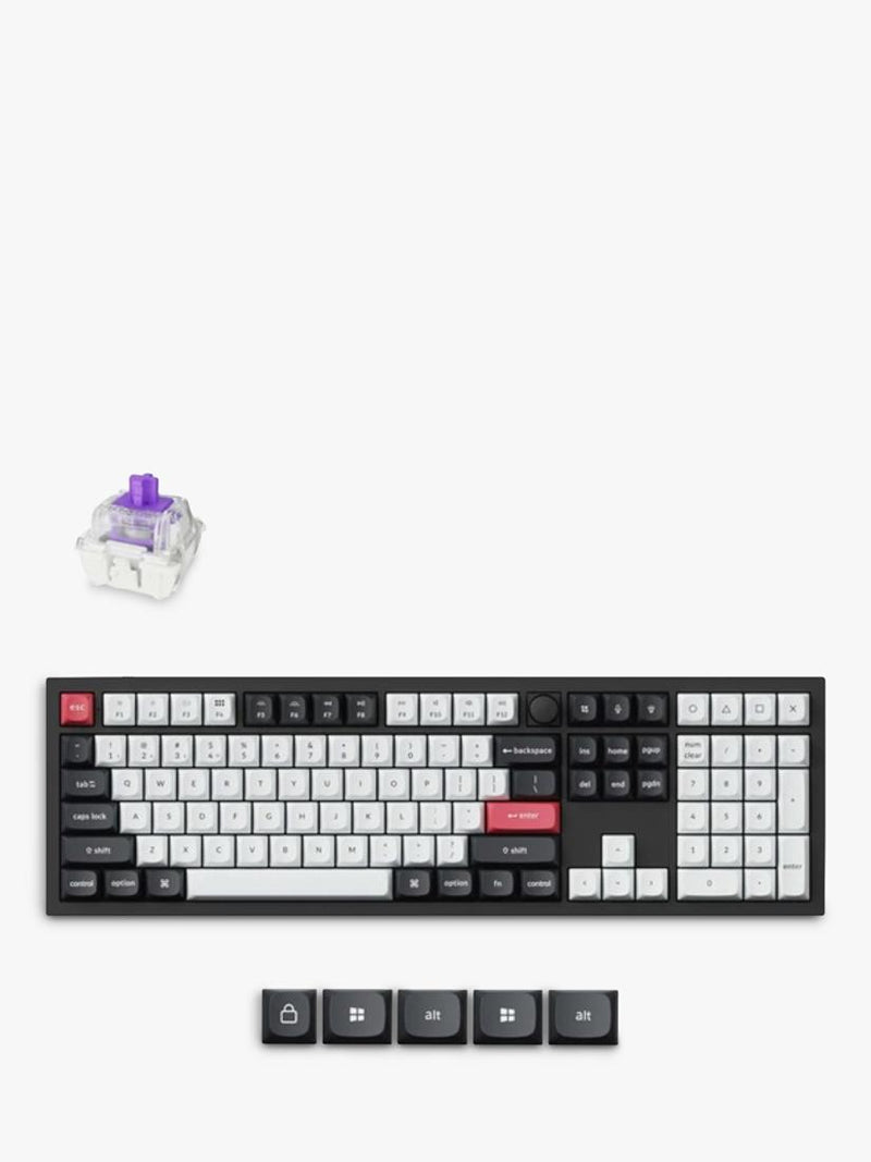 Keychron Q6 HE full-size wireless keyboard imported from the UK