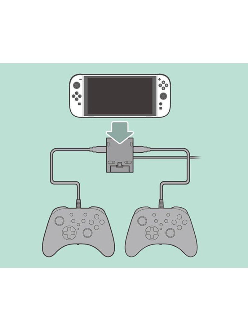 Hori Dual USB PlayStand Nintendo Switch 2 black, UK version