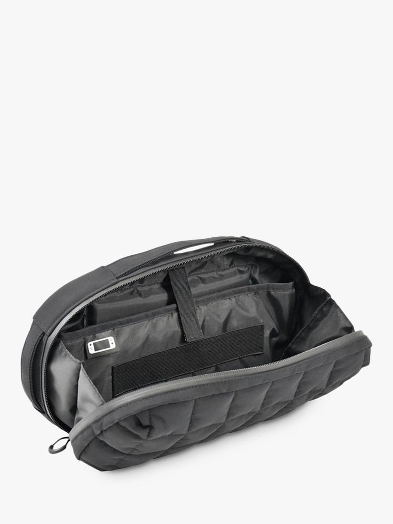 Hori Puff Pouch for Nintendo Switch 2 black travel case (British brand)